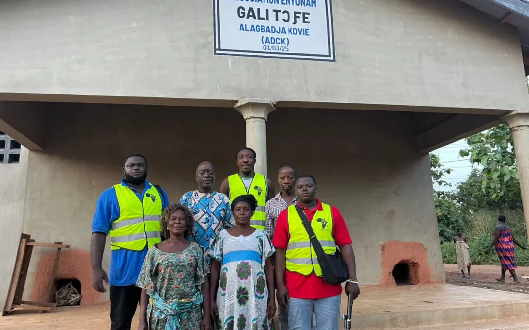 Coopération agricole avec les habitants du village de Kovié
