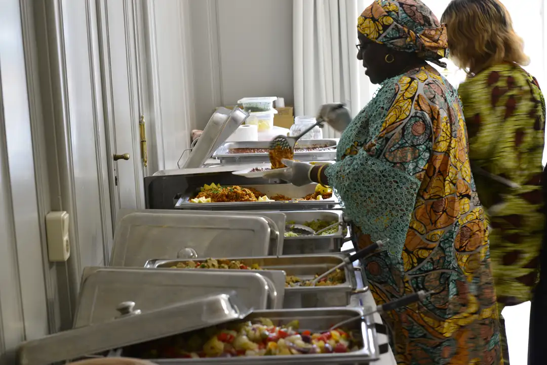 Afrikanisches Essen von Couleurs Afrik